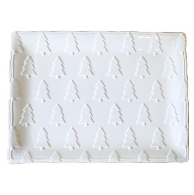 Balsam Lane Embossed Platter