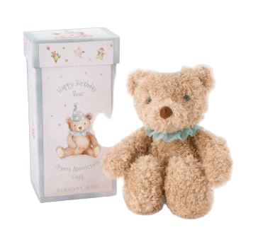 Birthday Bear Plush with Gift Box