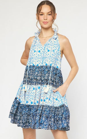 Belle Blue Dress