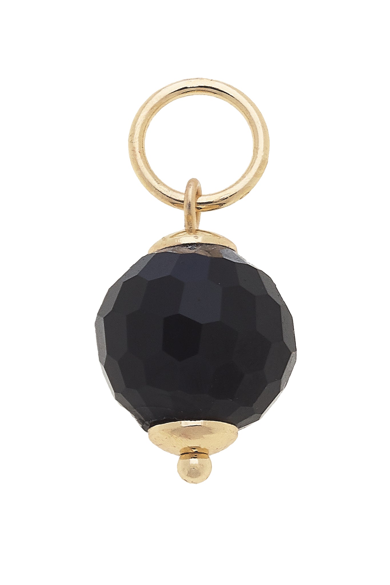 Black Bead Charm