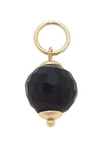 Black Bead Charm