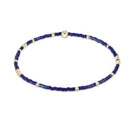 Hope Unwritten Bracelet - Blue Metallic