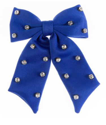 Sammy Hair Bow Blue