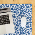Porcelain Floral Desk Pad
