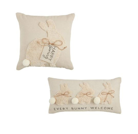 Bunny Tufted Pillows