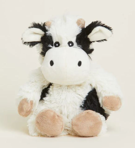 Black and White Cow Warmies Junior