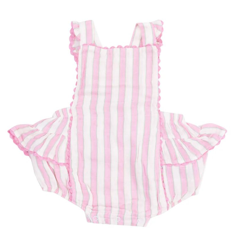 Candy Stripe Ruffle Bubble