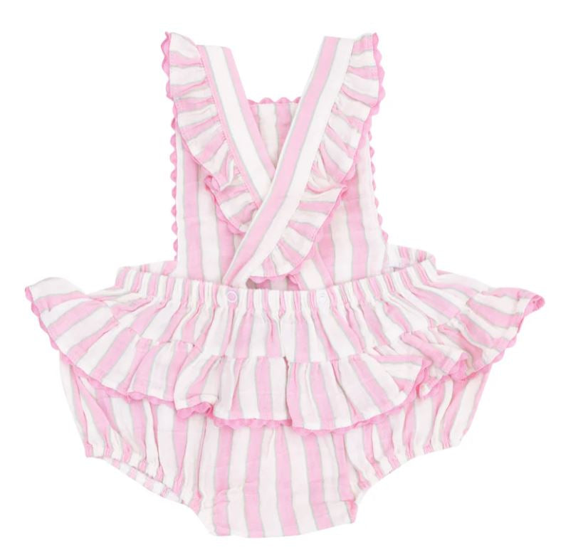 Candy Stripe Ruffle Bubble