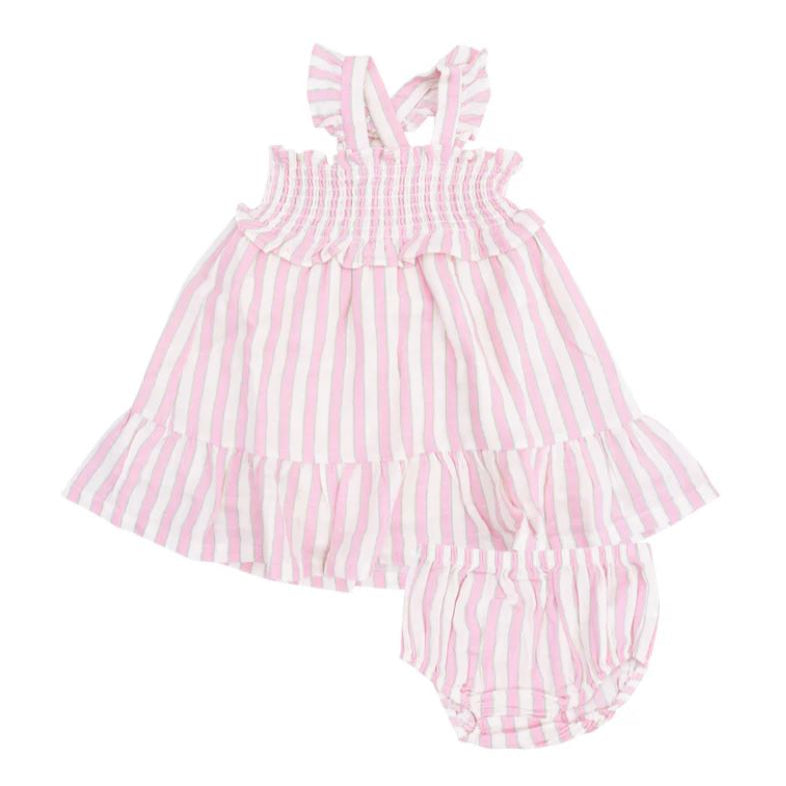 Candy Stripe Ruffle Sundress
