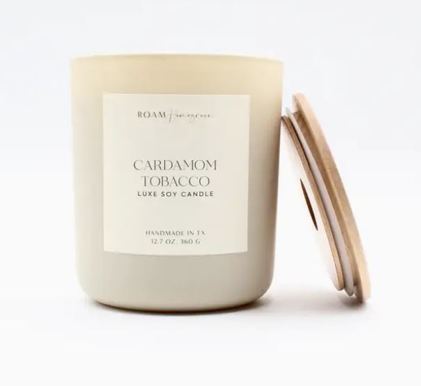 Cardamom Tobacco Luxe Candle