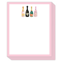 Champagne Bottle Notepad