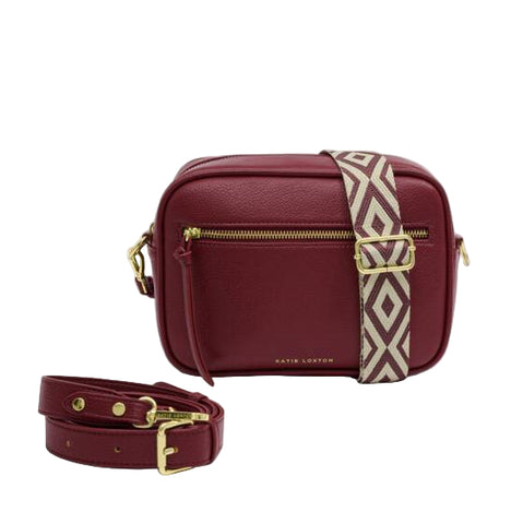 Hallie Crossbody Bag Cherry