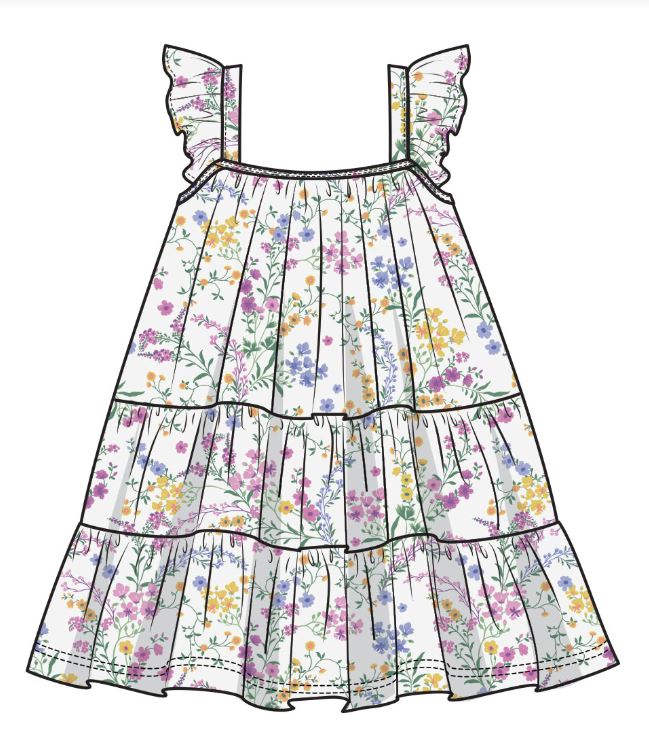 Cottage Climbing Floral Sundress
