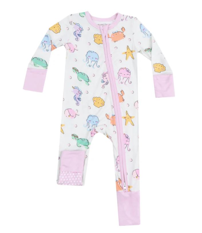 Cutie Sea Creatures Convertible Romper