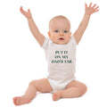 Dad Tab Onesie