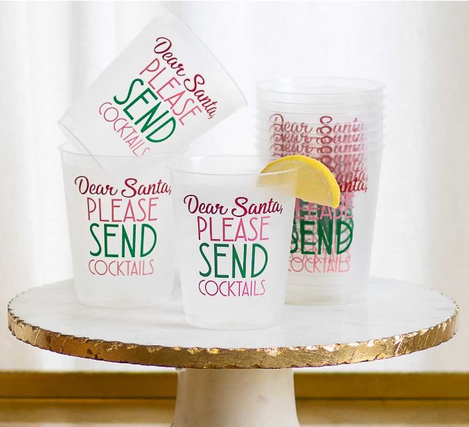 Dear Santa Party Cups