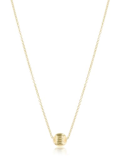 Dignity 8mm Gold Necklace