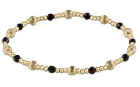 Dignity Sincerity 4mm Bead Bracelet - Onyx