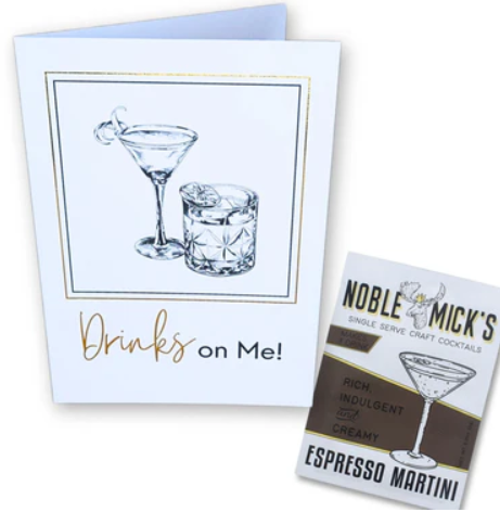 Cocktail and Card