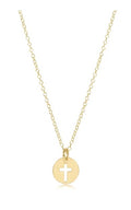 14" Blessed Gold egirl Necklace