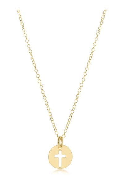 14" Blessed Gold egirl Necklace