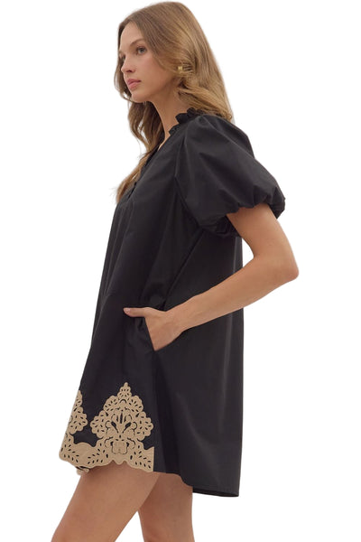 Darla Black Dress