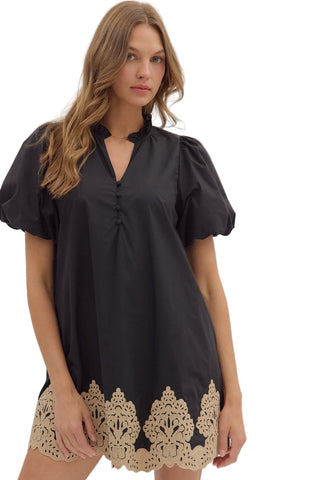 Darla Black Dress