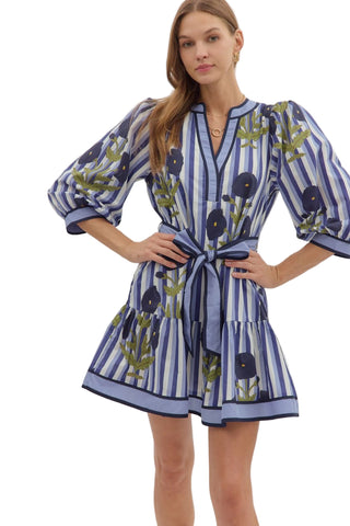 Stella Blue Striped Dress