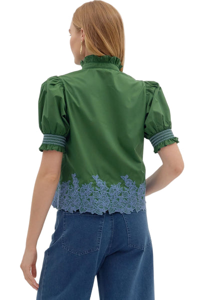 Haven Hunter Green Top