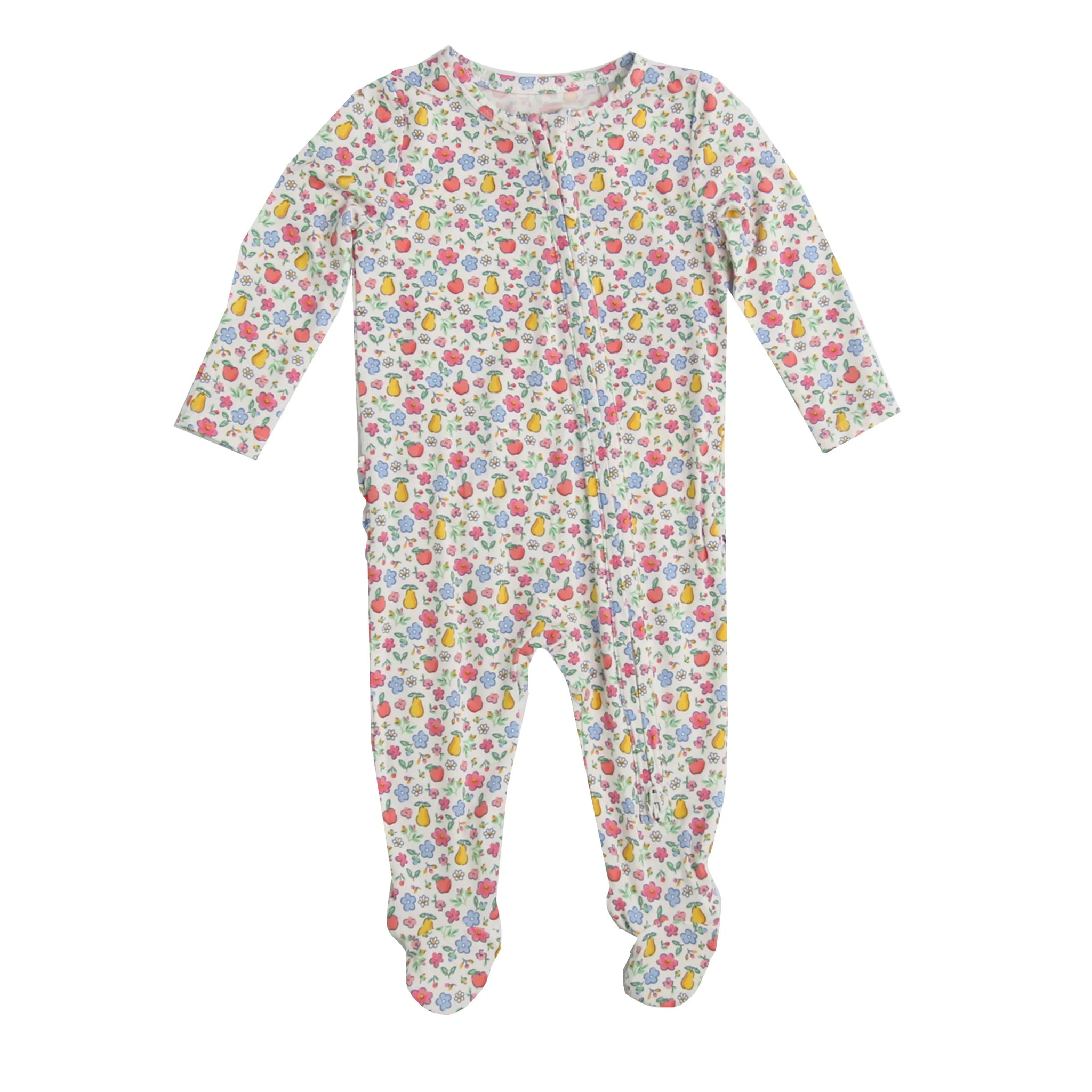 Fall Fruit Floral Footie