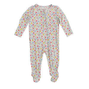 Fall Fruit Floral Footie