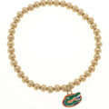 Florida Gators Ball Bead Stretch Bracelet