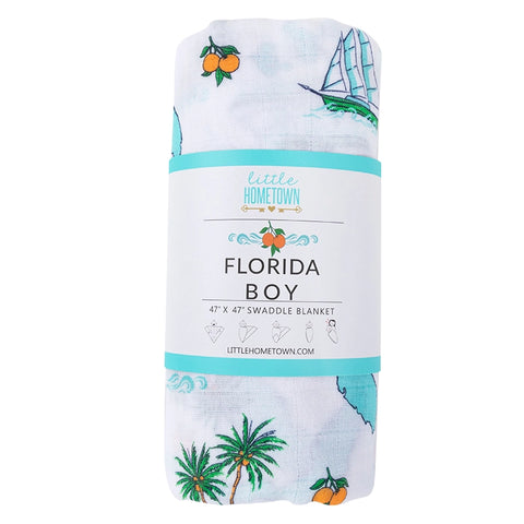 Florida Swaddle Blanket