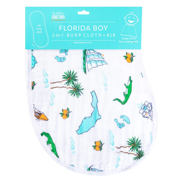 Florida Baby Burp/Bib Combo (Unisex)