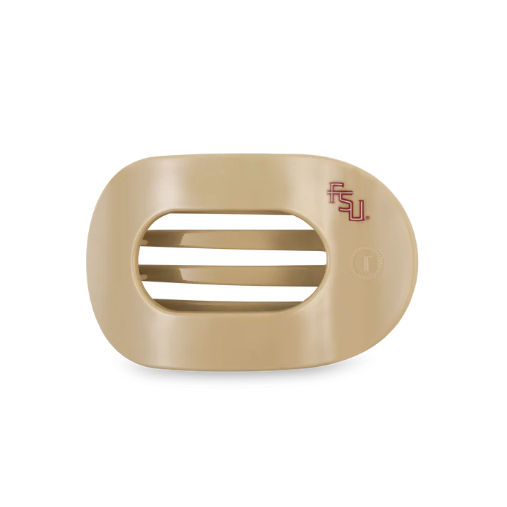 Florida State Medium Flat Round Hair Clip
