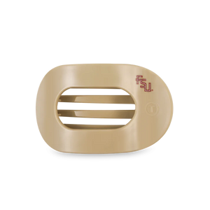 Florida State Medium Flat Round Hair Clip