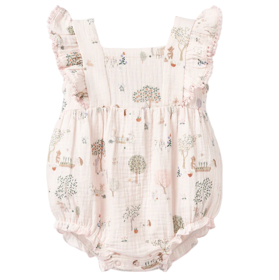 Garden Picnic Muslin Bubble