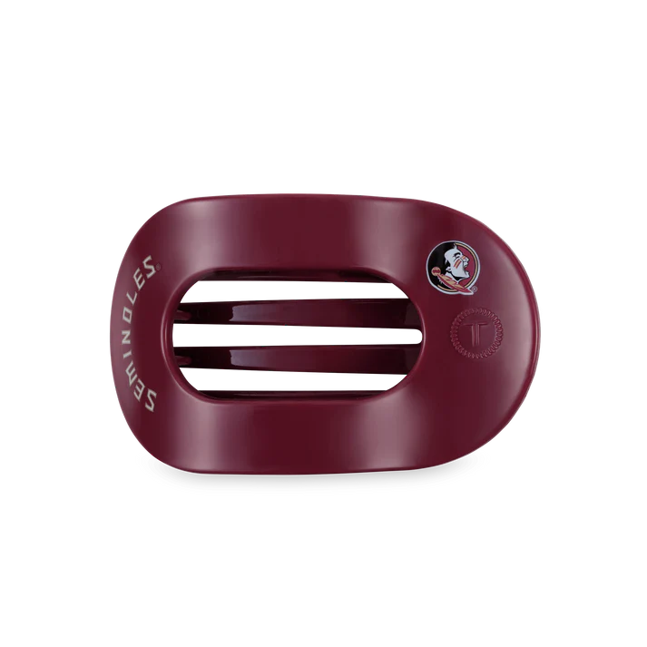 Go Noles! Medium Flat Round Hair Clip