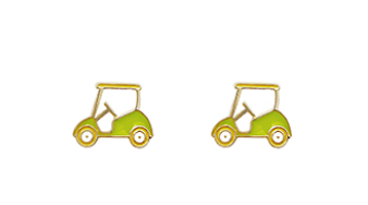 Golf Cart Enamel Studs