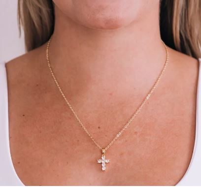 Grace Cross Necklace - Timeless Collection