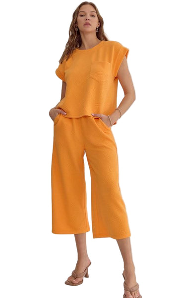 Allie Orange Pants
