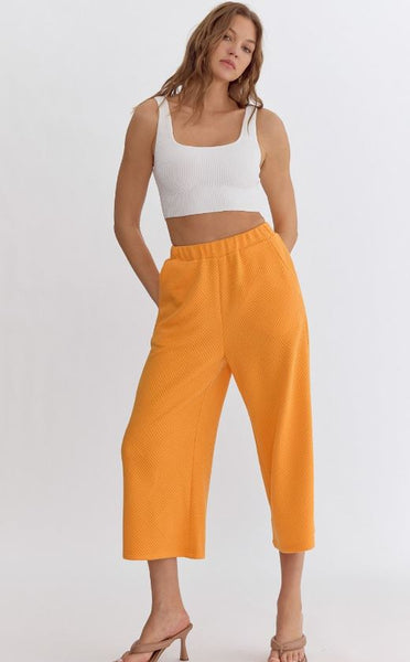 Allie Orange Pants