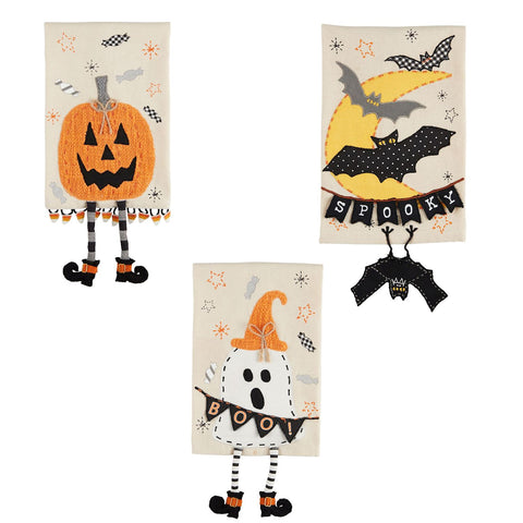 Halloween Dangle Towels