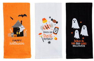 Halloween Waffle Towel