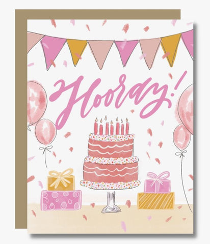 Hooray Birthday Card