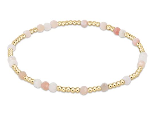 Hope Unwritten Gemstone Bracelet-Pink Opal
