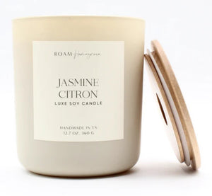 Jasmine Citron Luxe Cream Soy Candle