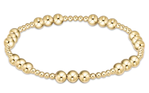 Classic Joy 5mm Gold Bead Bracelet