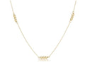 Joy Simplicity 3mm Choker Necklace 15"