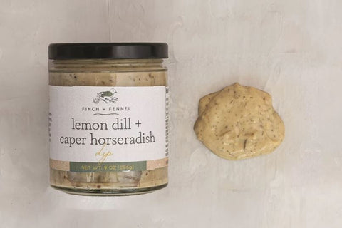 Lemon Dill and Caper Horseradish